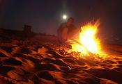 Fire Ethan moon sand