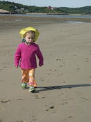 Roxanne on beach