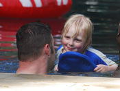 Dan  amp  Otto in pool