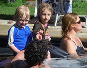 hot tub kids
