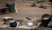 Ewe village kitchen