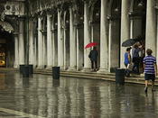 rain in Venice