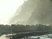 Cinque Terre magic mist and mountains