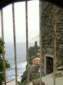 View of VErnazza from the trail