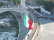 Tiber River Bridge to Vatican City