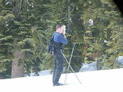 Badger Pass Dan takes a picture