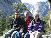Yosemite to vernal Dan Bruce and Kris pose