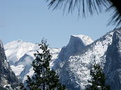 yosemite in snow