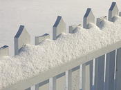 resting snow fence