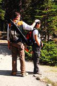 Lake moraine grace and dan