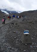 glacier  where it was in 1982