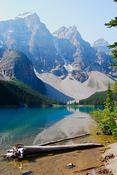 lake moraine view