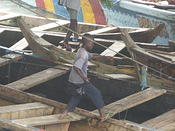 boat walking