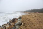 not yet high  no beach