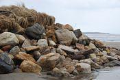 more exposed rock
