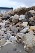 rocks in front