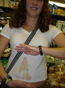 the stain